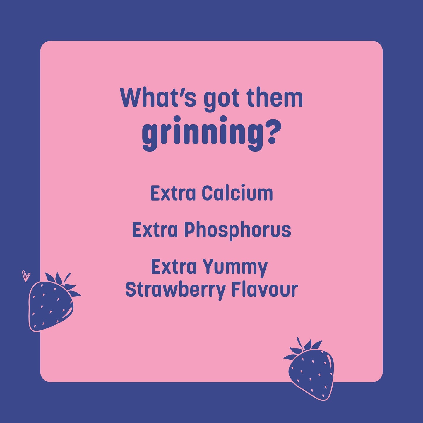 HUFT Calcium Chews Bite-Sized Bone Treats For Dog - Strawberry Flavour_04