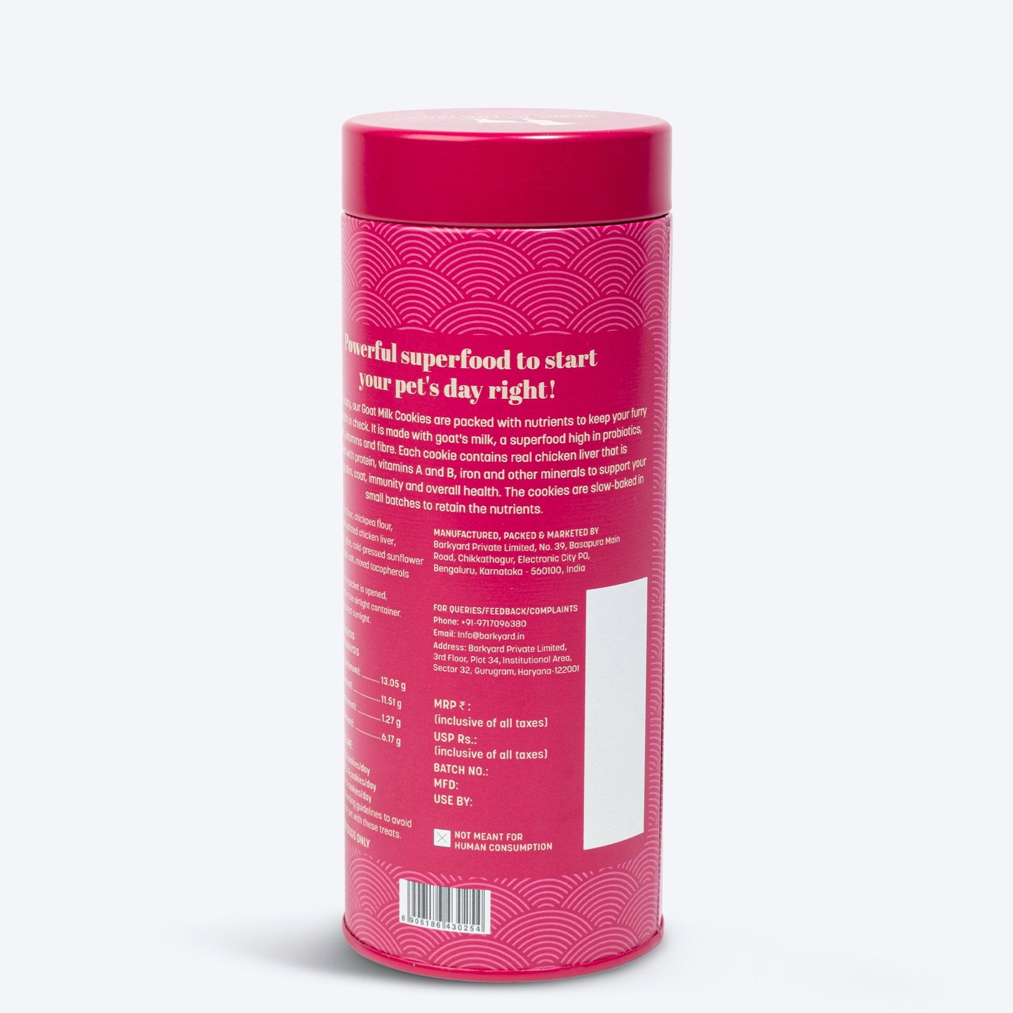 HUFT Goat Milk Dog Cookies - Chicken Liver - 200 g