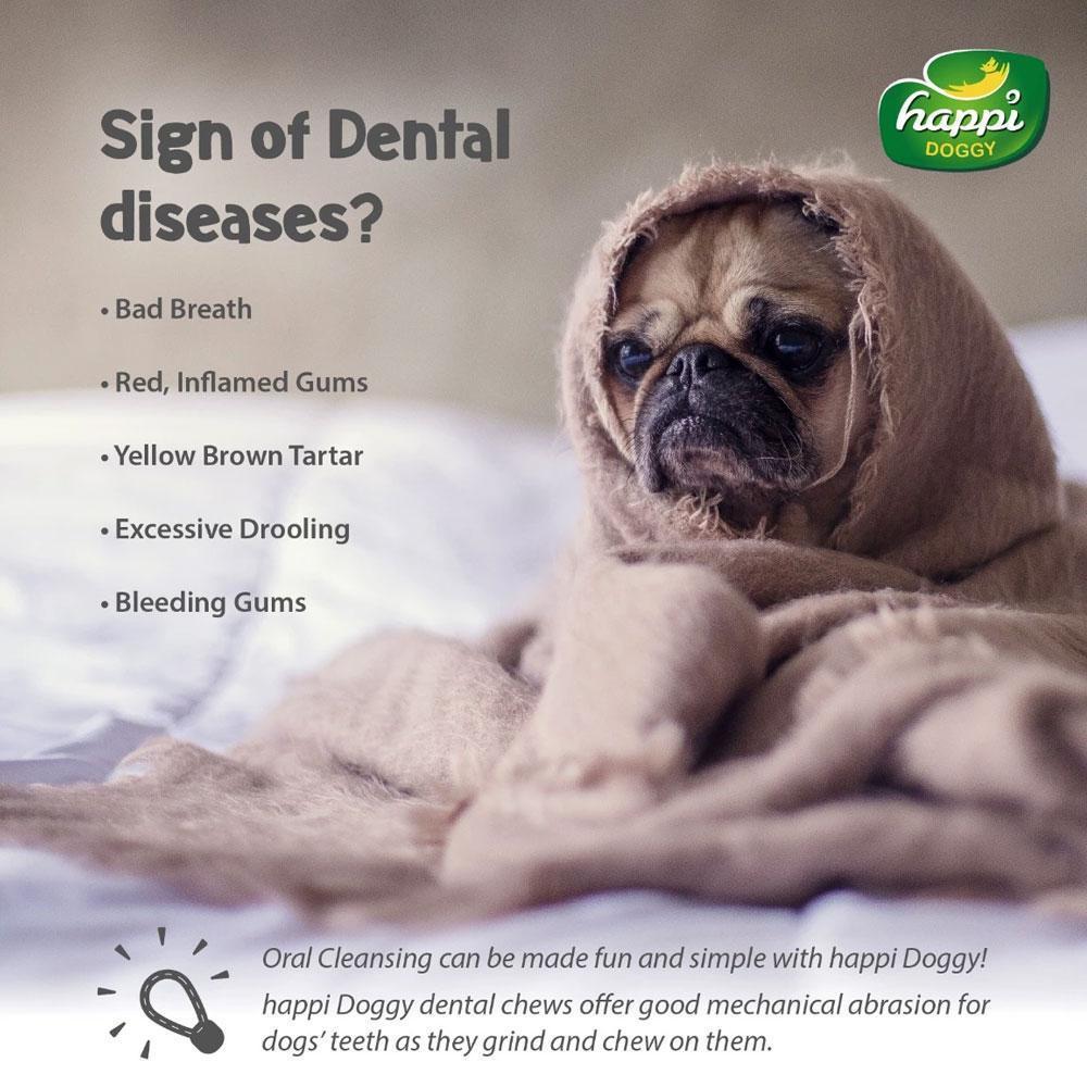 Happi Doggy Dental Chew Zest Mint (Singles)
