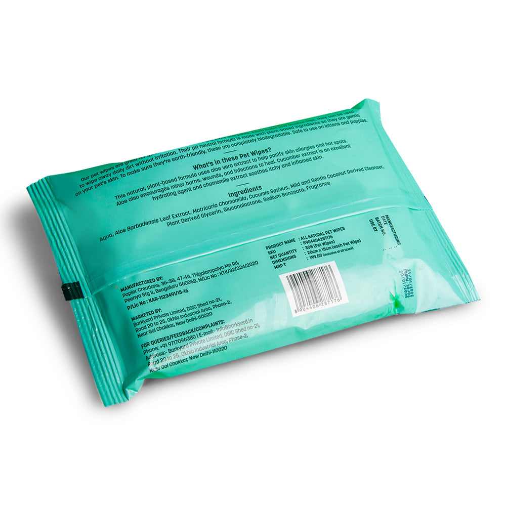 HUFT Biodegradable Pet Wipes - Heads Up For Tails