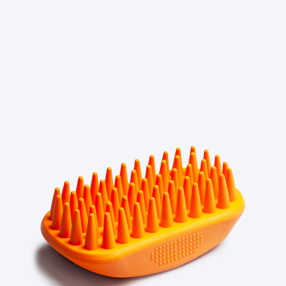 HUFT Silicon Pet Grooming Brush - Heads Up For Tails