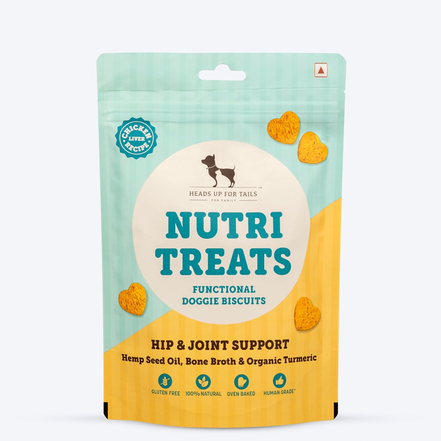 HUFT Nutri Treats For Dogs - Hip & Joint Support - 150 g - Heads Up For Tails