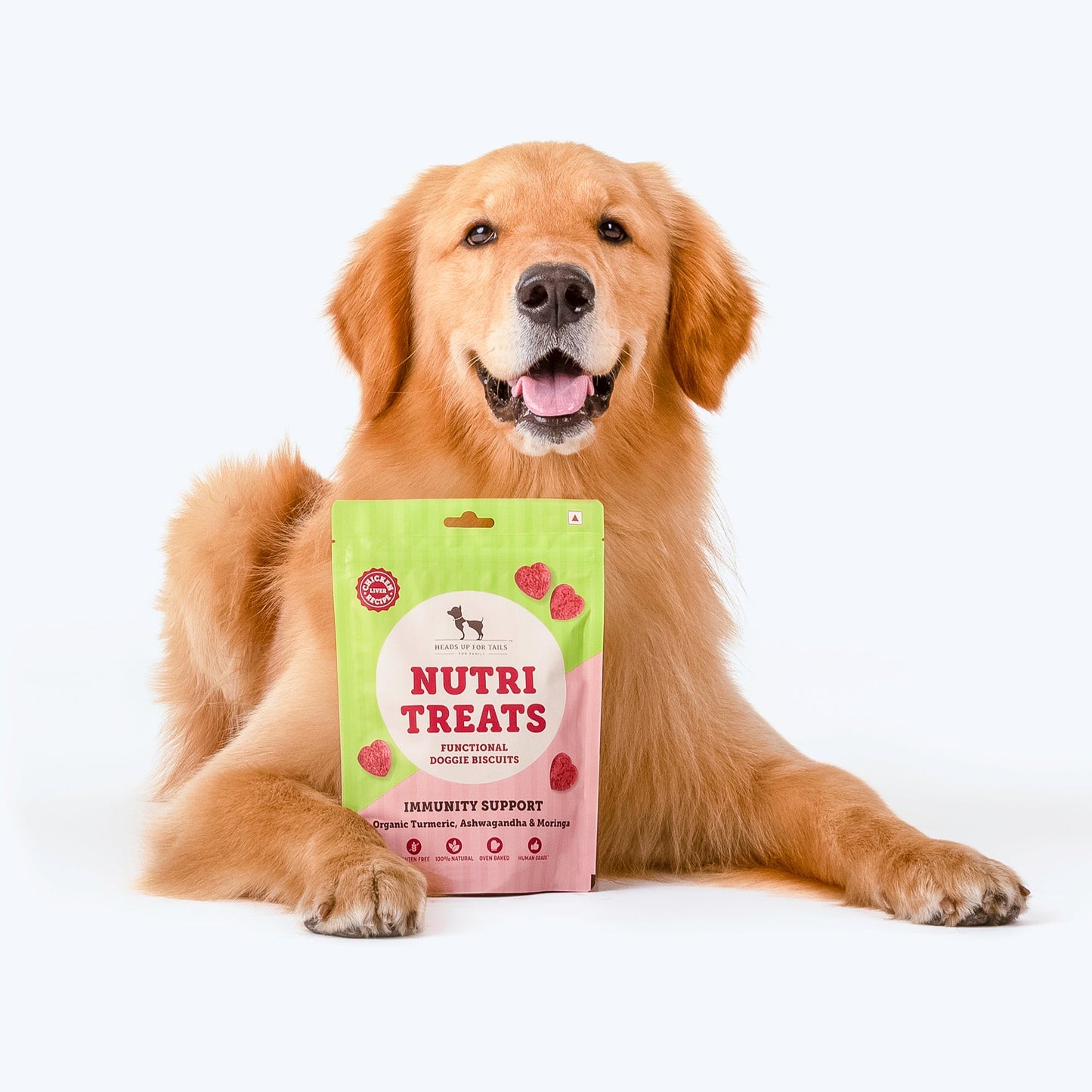 HUFT Nutri Treats For Dogs - Immunity Support - 150 g - Heads Up For Tails