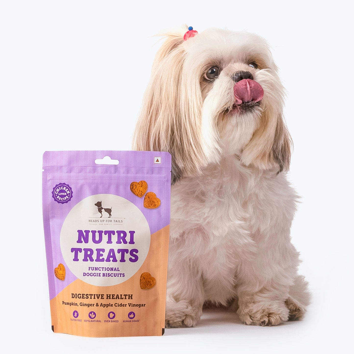 HUFT Nutri Treats For Dogs - Digestive Health - 150 g - Heads Up For Tails