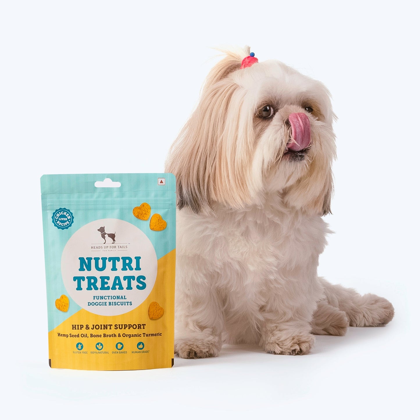 HUFT Nutri Treats For Dogs - Hip & Joint Support - 150 g - Heads Up For Tails