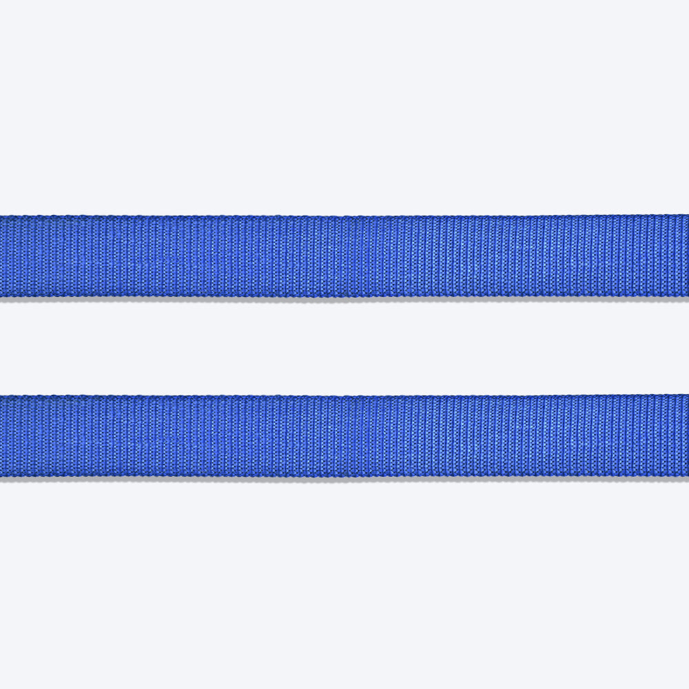 HUFT Essentials Nylon Dog Leash - Navy - 1.5 m (Can be Personalised) - Heads Up For Tails