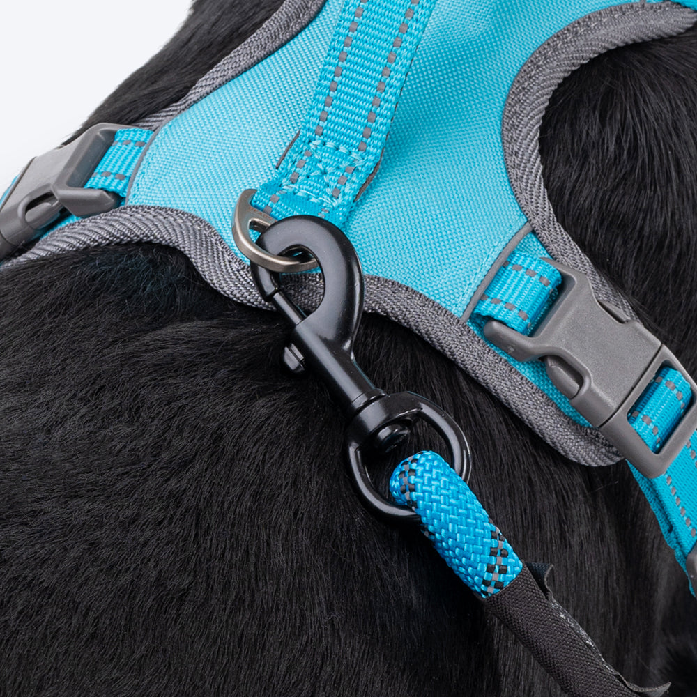HUFT Active Pet Dog Harness - Light Blue - Heads Up For Tails