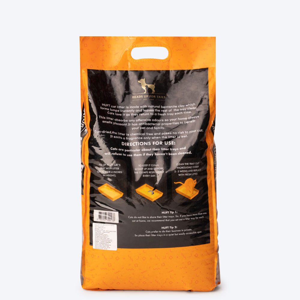 HUFT Cat Litter (Natural & Clumping) - Lavender Scented - 10 kg-4