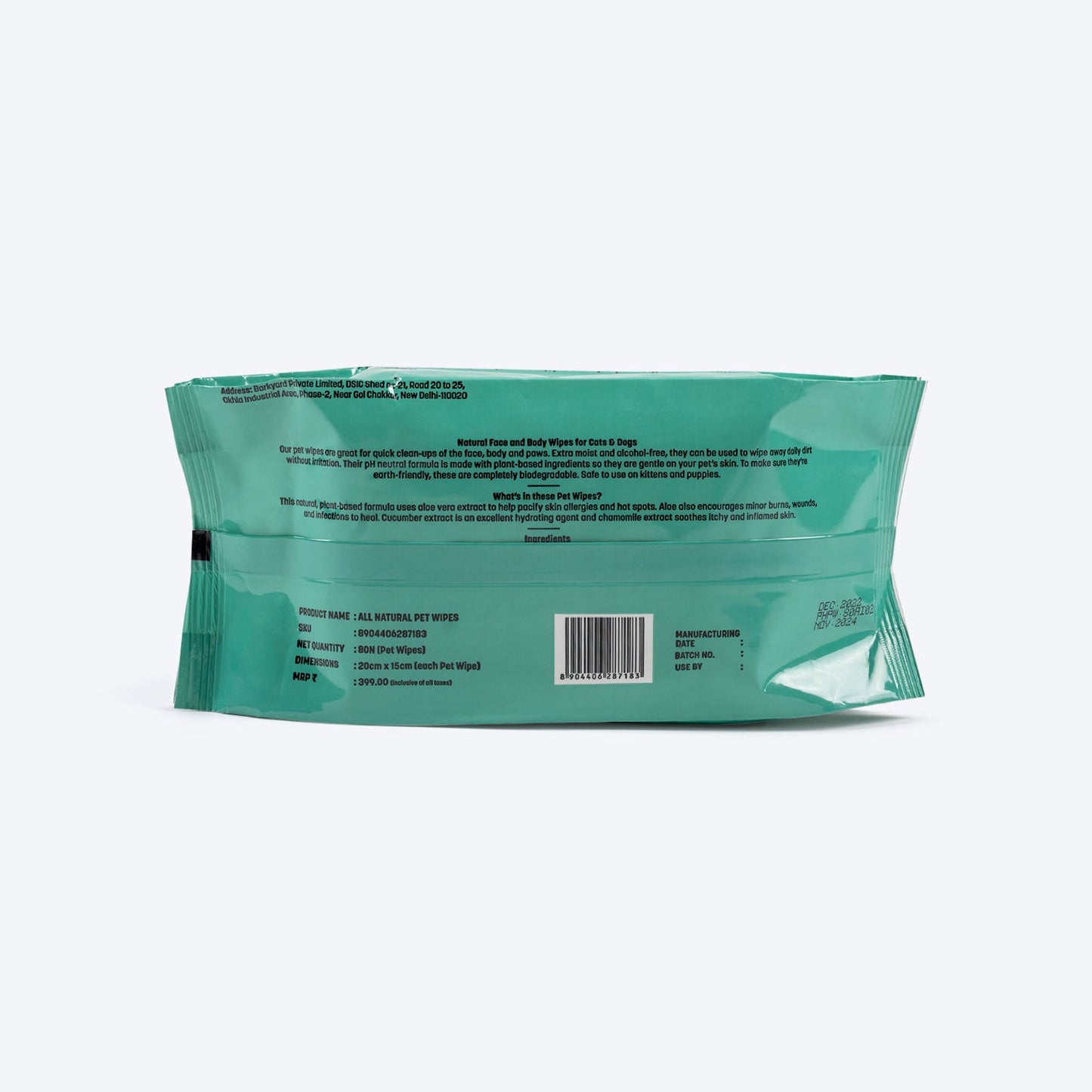 HUFT Biodegradable Pet Wipes - Heads Up For Tails