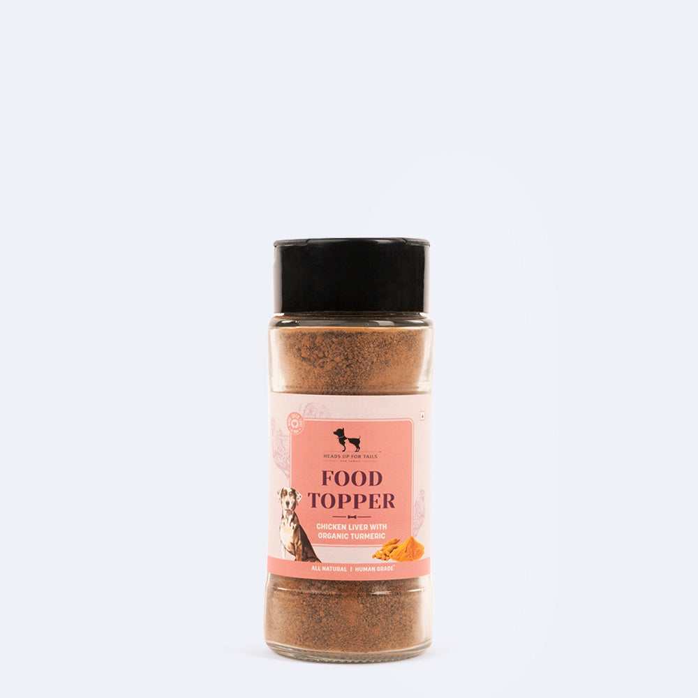 Sara's Food Topper Chicken Liver with Organic Turmeric - 70 g - Heads Up For Tails