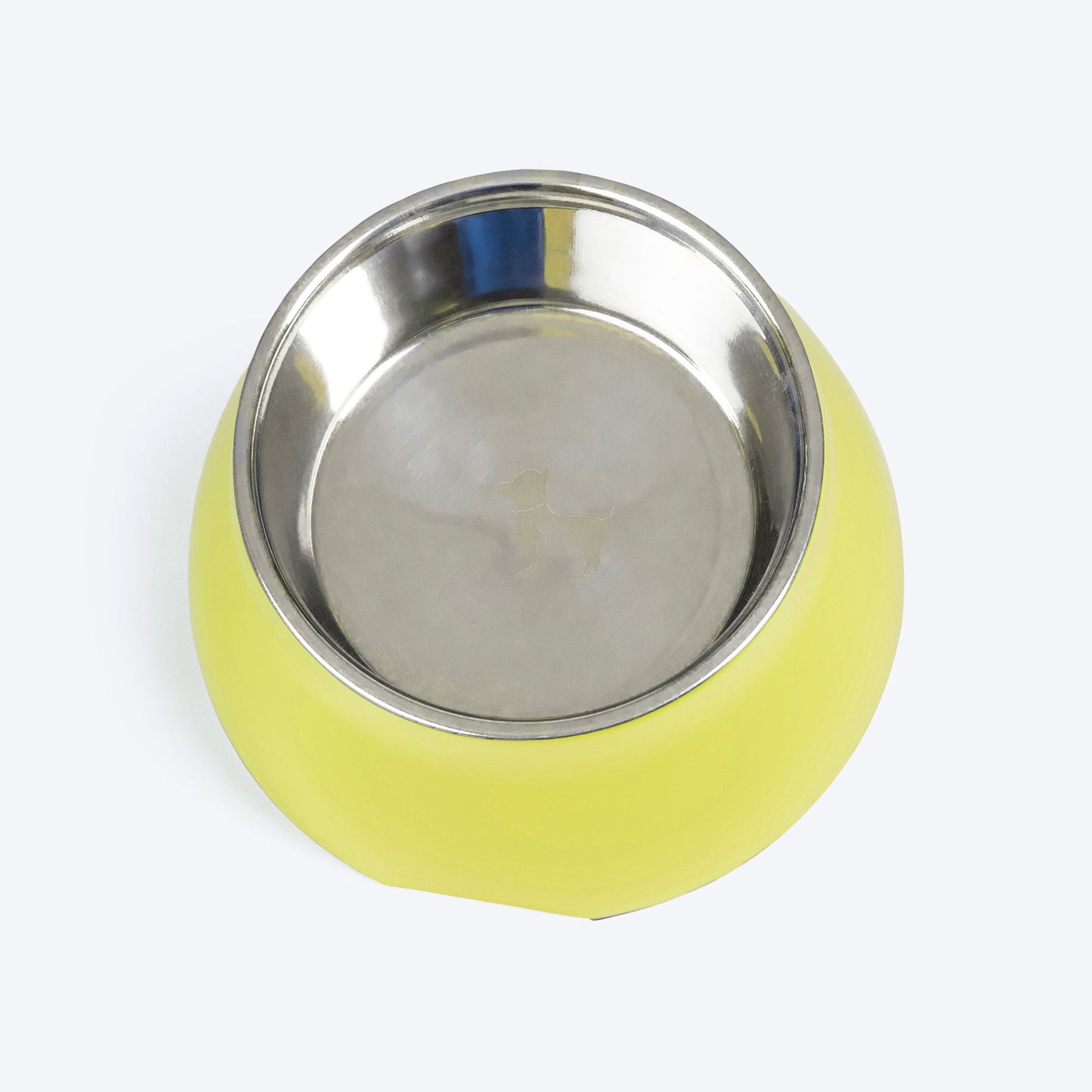 HUFT Elevated Cocker Bowl For Pets (Neon Green) - Heads Up For Tails