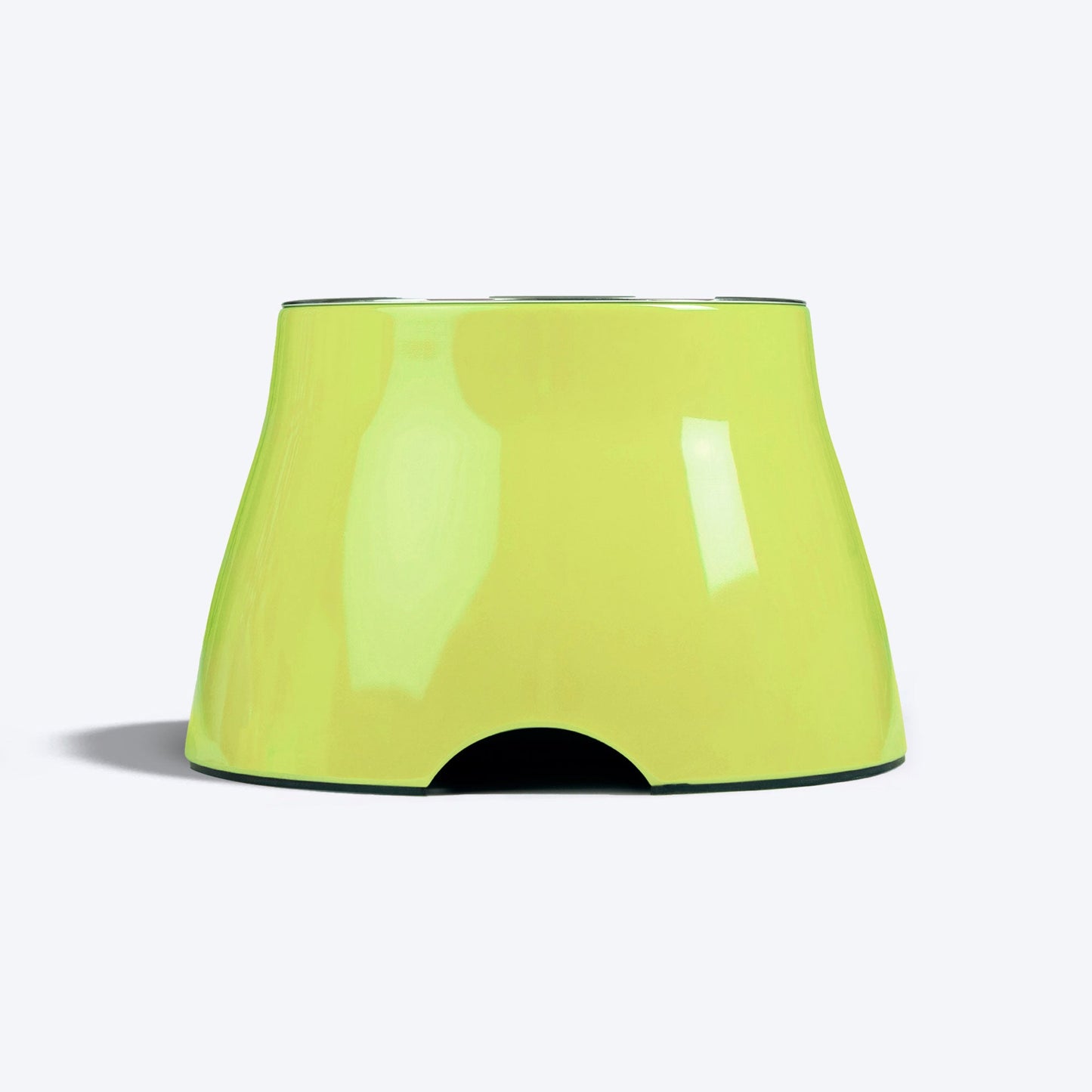 HUFT Elevated Cocker Bowl For Pets (Neon Green) - Heads Up For Tails