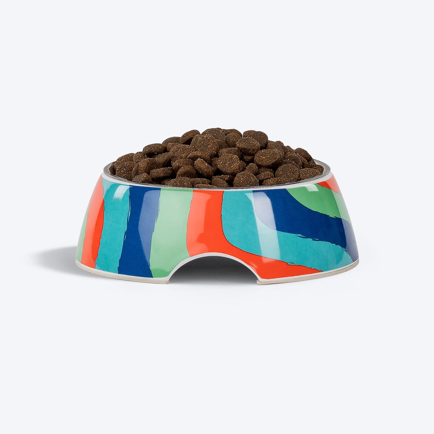 HUFT Wild Waves Melamine Bowl For Dogs And Cats - Heads Up For Tails