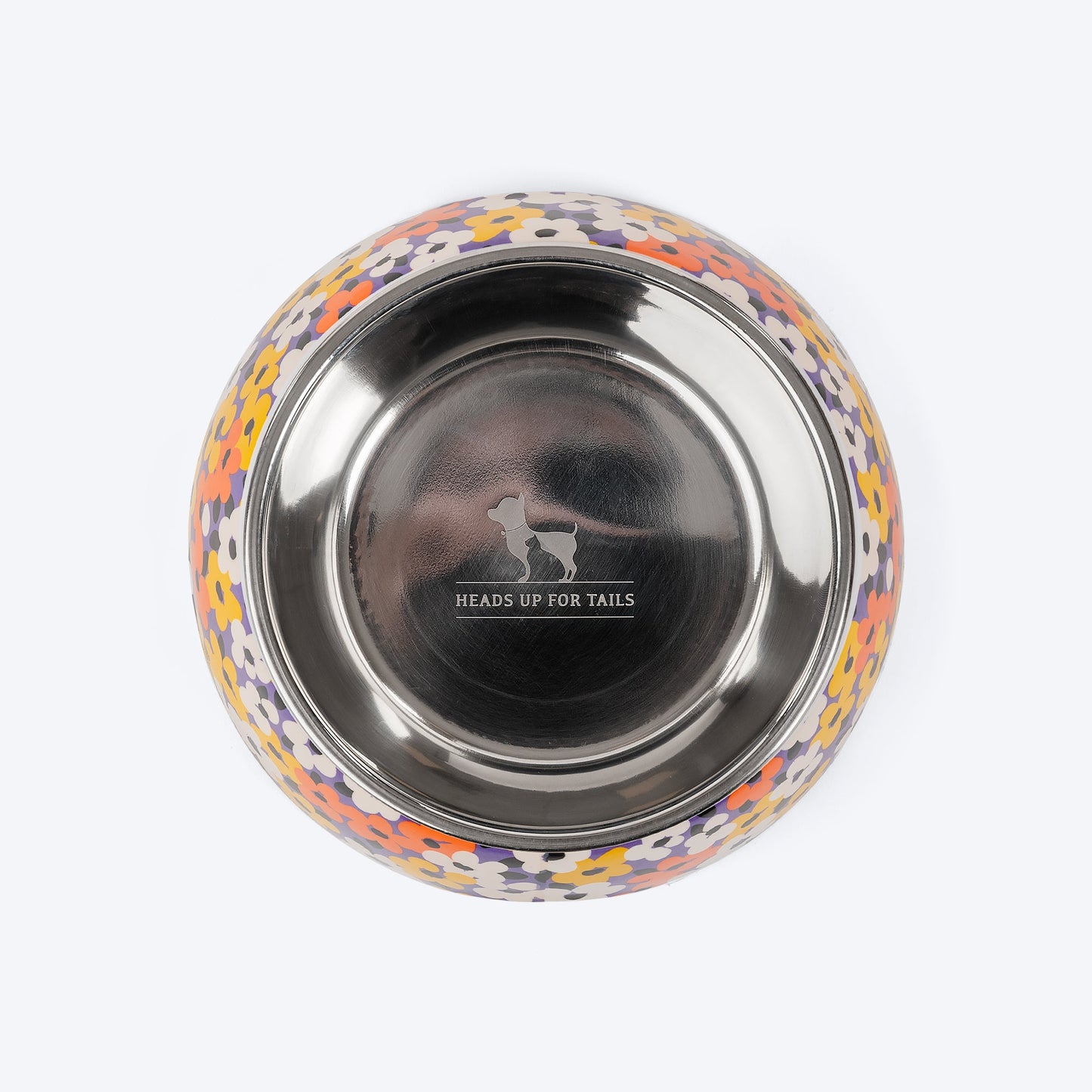 HUFT MisFit Meadow Melamine Bowl For Dogs and Cats - Heads Up For Tails