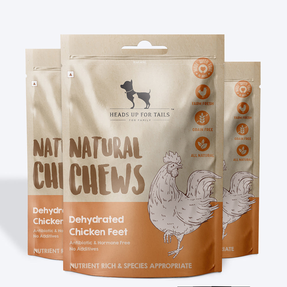 HUFT Sara's Dehydrated Chicken Feet - 70 g - 8 Pcs