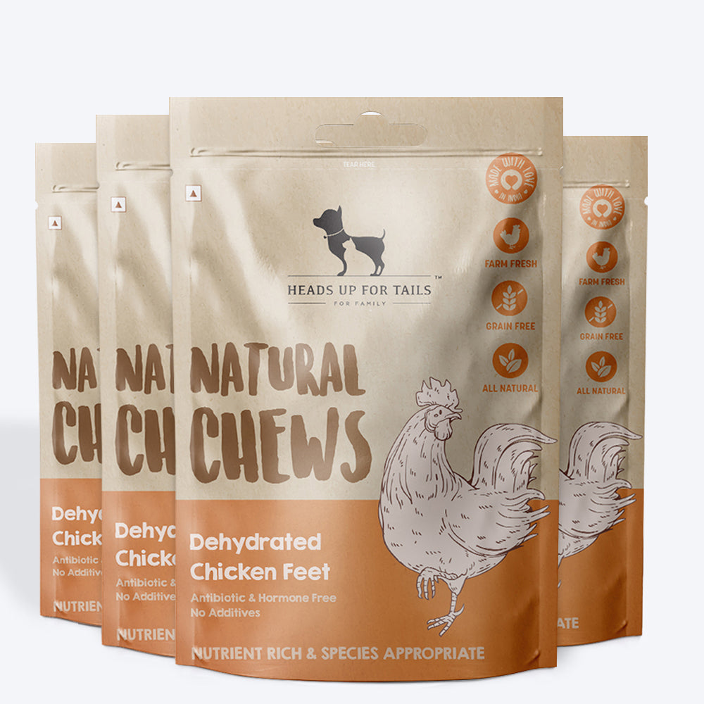 HUFT Sara's Dehydrated Chicken Feet - 70 g - 8 Pcs