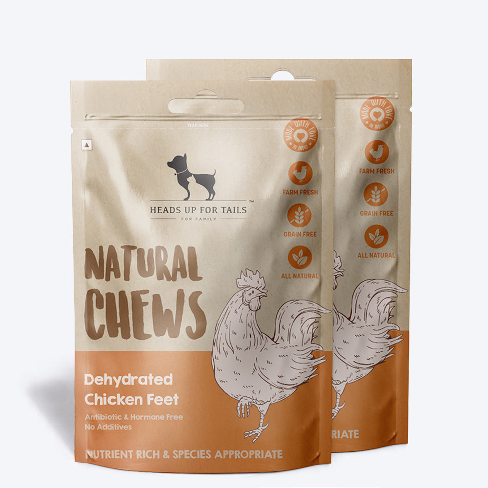 HUFT Sara's Dehydrated Chicken Feet - 70 g - 8 Pcs