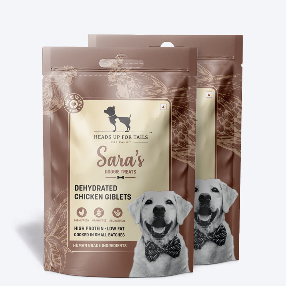 HUFT Sara's Dehydrated Chicken Giblets - 70 g