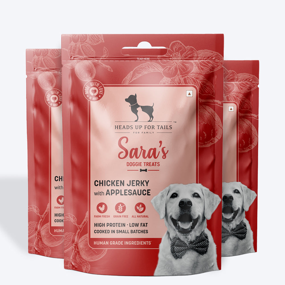 HUFT Sara's Doggie Treats - Chicken with Home-made Applesauce - 70 g