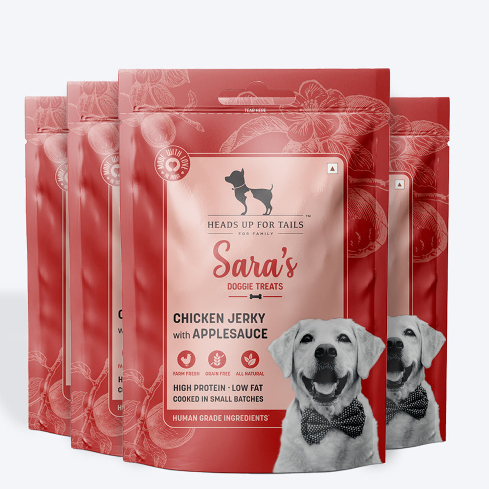 HUFT Sara's Doggie Treats - Chicken with Home-made Applesauce - 70 g