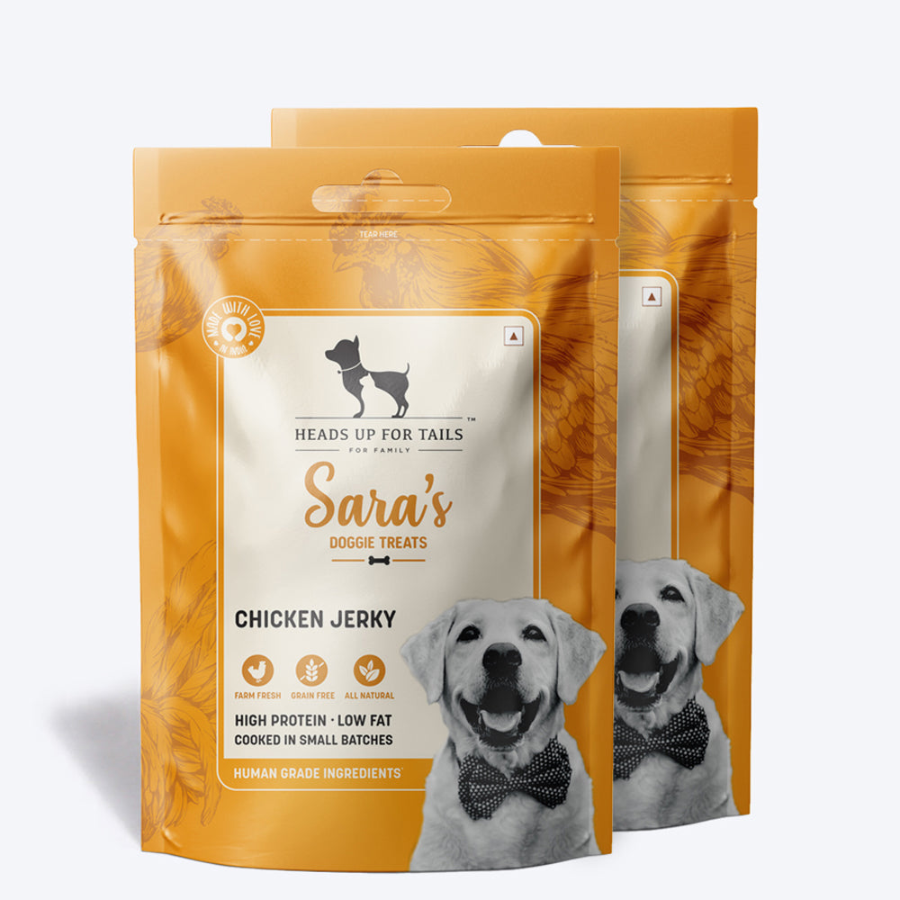 HUFT Sara's Doggie Treats Chicken Jerky - 70 g