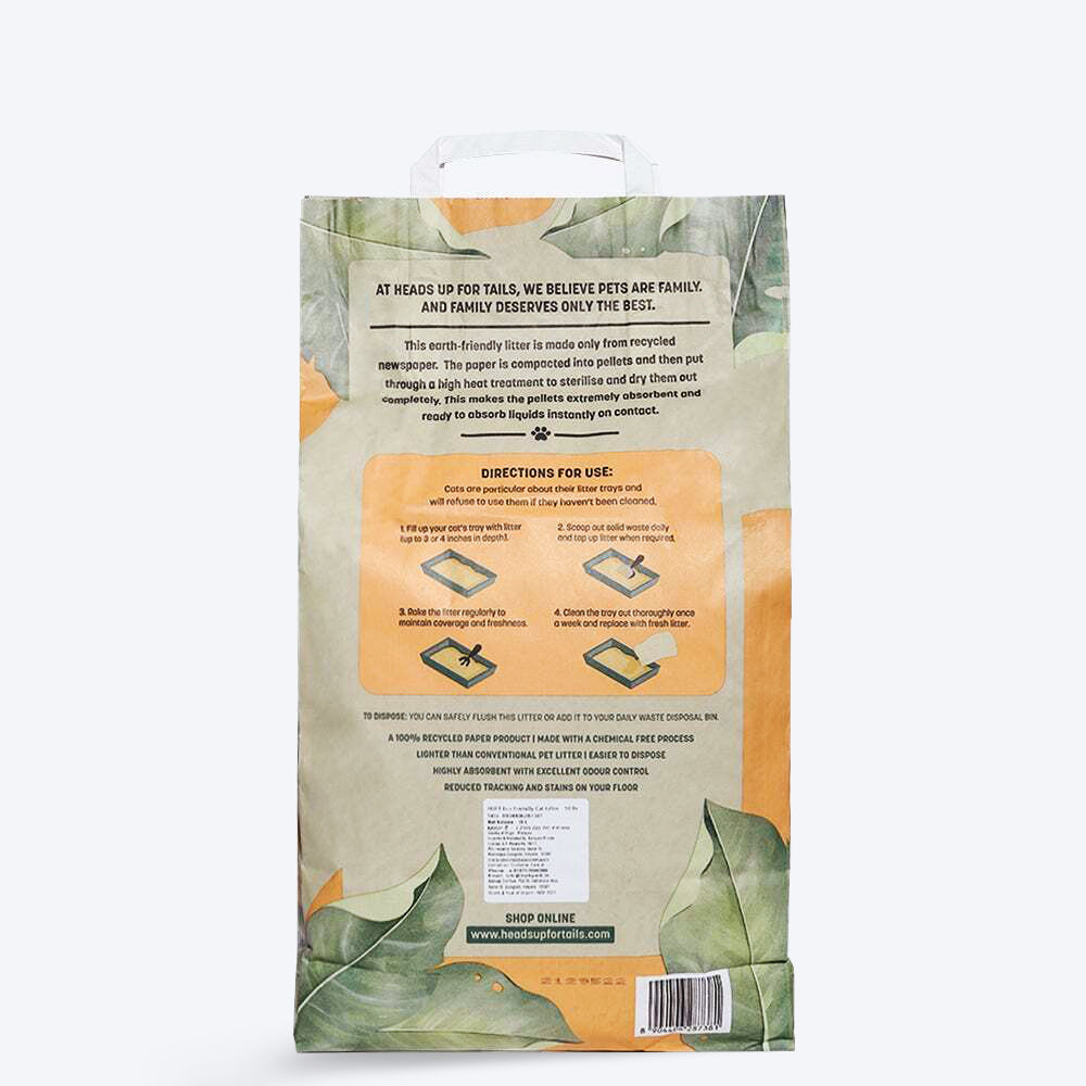 HUFT Eco-Friendly Cat Litter - 10 L - Heads Up For Tails