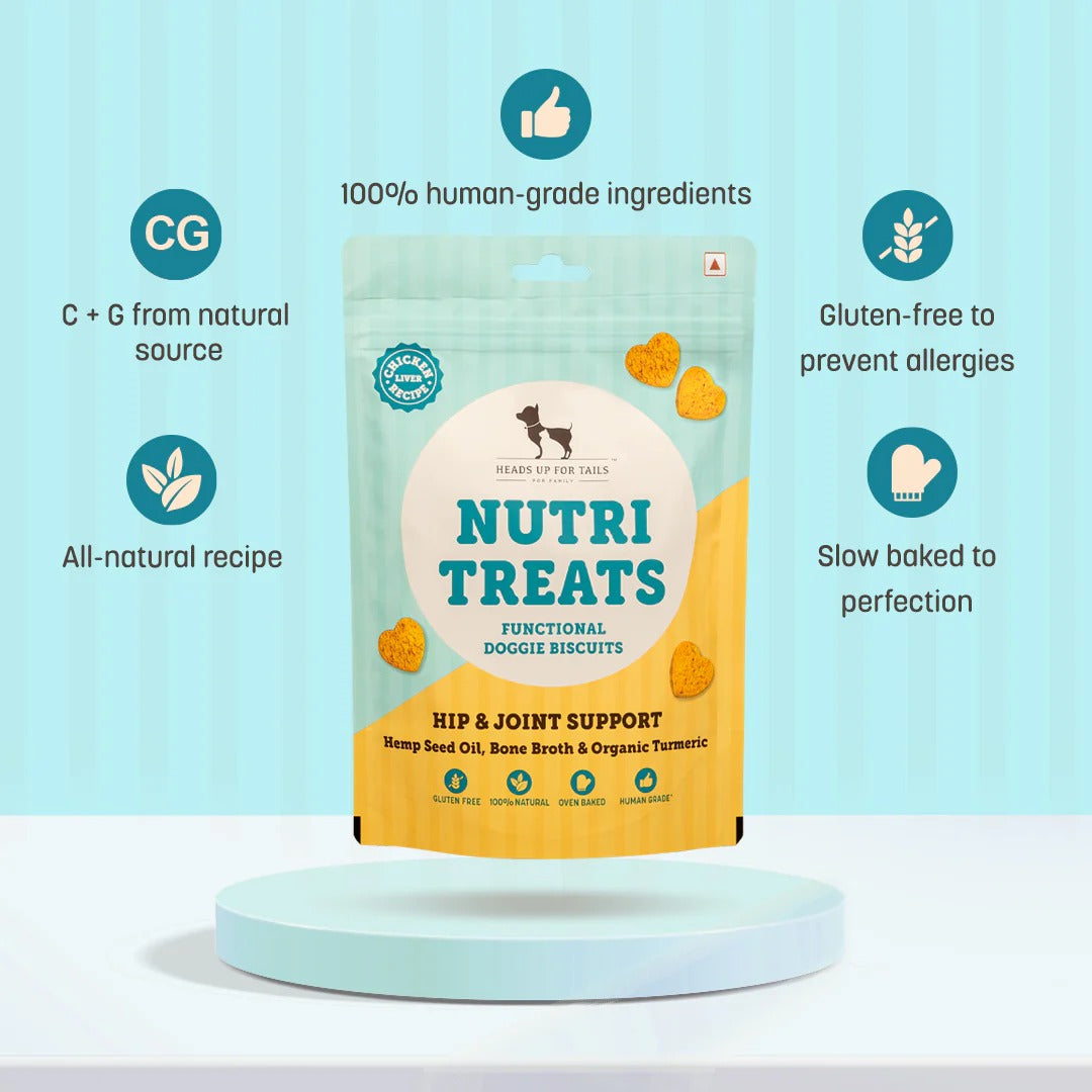 HUFT Nutri Treats For Dogs - Hip & Joint Support - 150 g