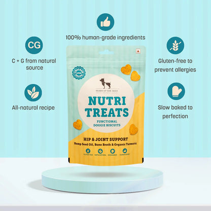 HUFT Nutri Treats For Dogs - Hip & Joint Support - 150 g