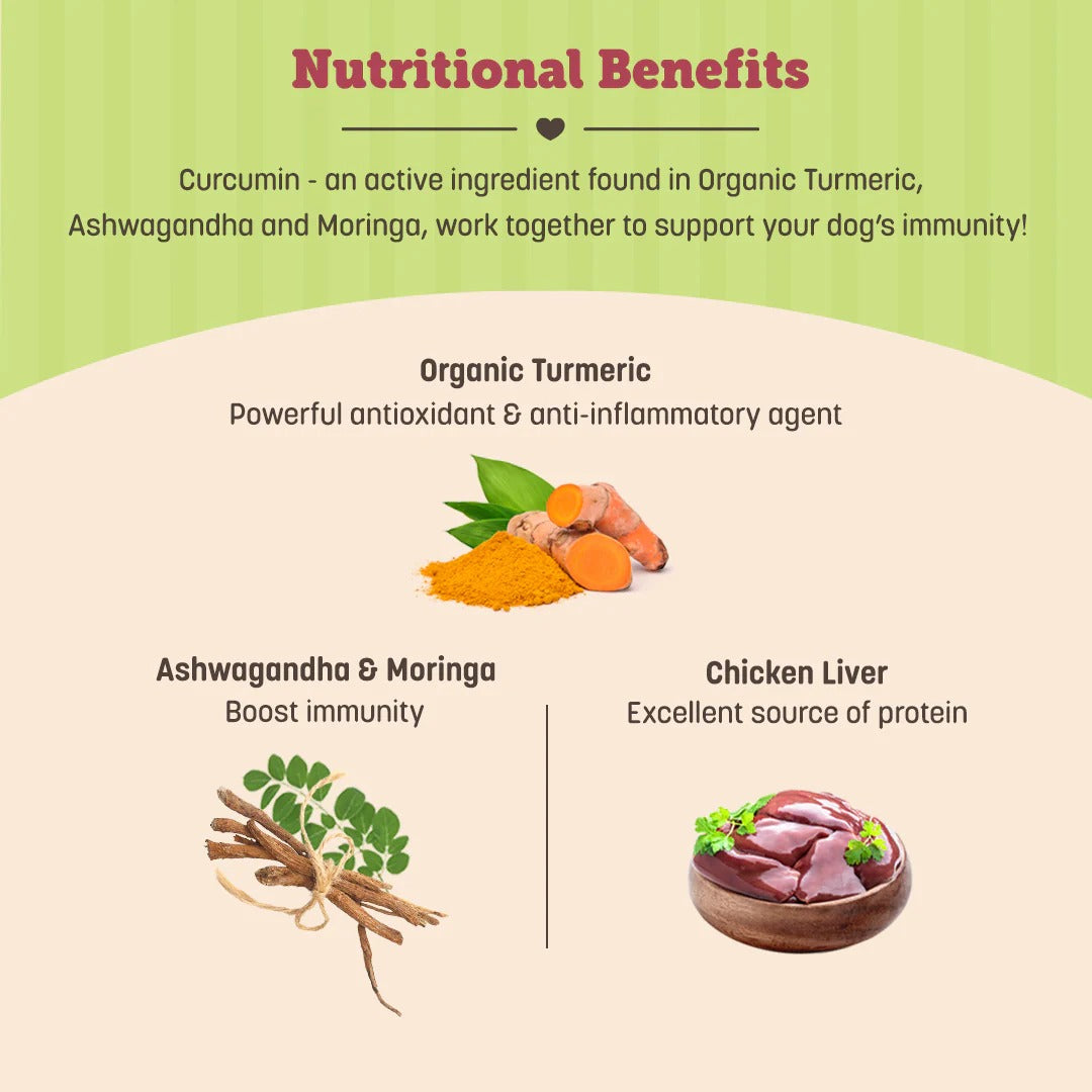 HUFT Nutri Treats For Dogs - Immunity Support - 150 g