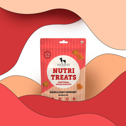 HUFT Nutri Treats For Dogs - Skin & Coat Support - 150 g