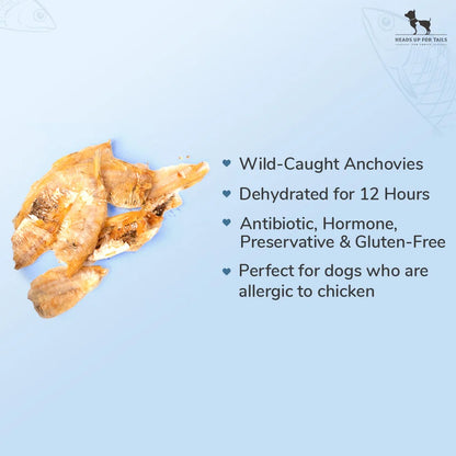 Sara's Dehydrated Anchovies Dog Treats Omega-3 - 70g