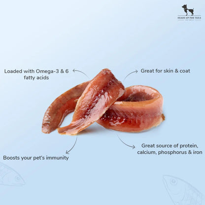 Sara's Dehydrated Anchovies Dog Treats Omega-3 - 70g