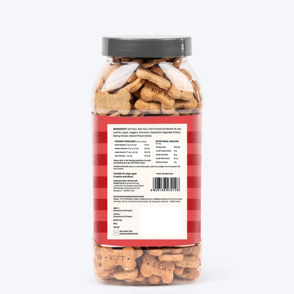 HUFT Yummy In My Tummy Apple & Cinnamon Vegetarian Gluten Free Dog Biscuit