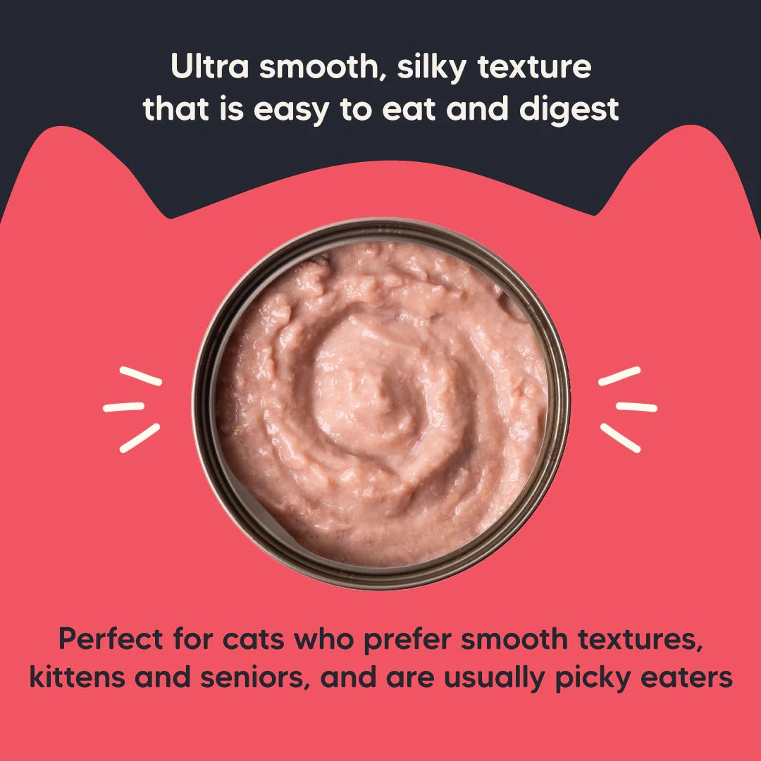 Meowsi Chicken Breast & Duck Mousse Canned Wet Cat Food 80g