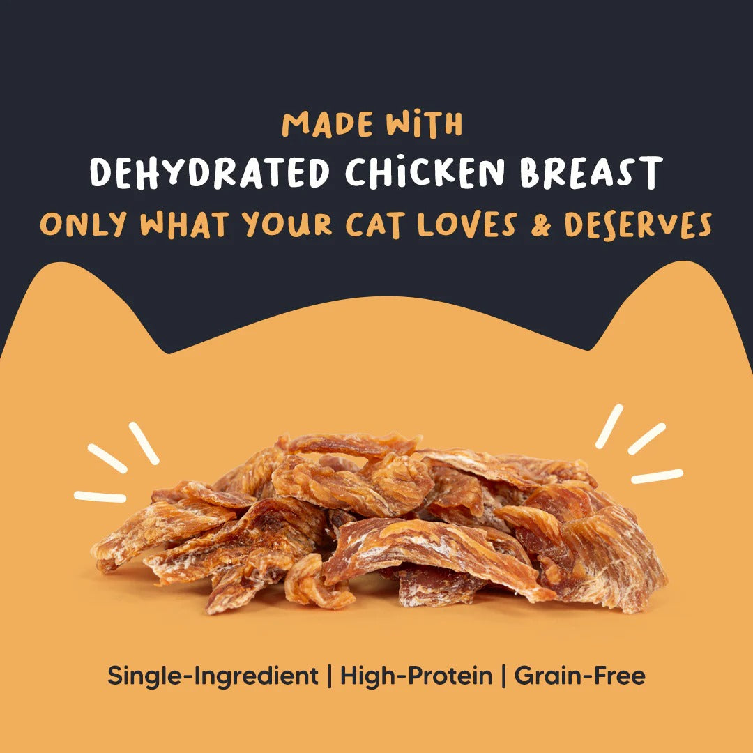 Meowsi by HUFT Cat Treats - Chicken Crunchies - 35 g