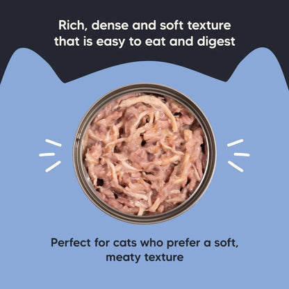 Meowsi Tuna & Chicken Pate Wet Cat Food Can 80g