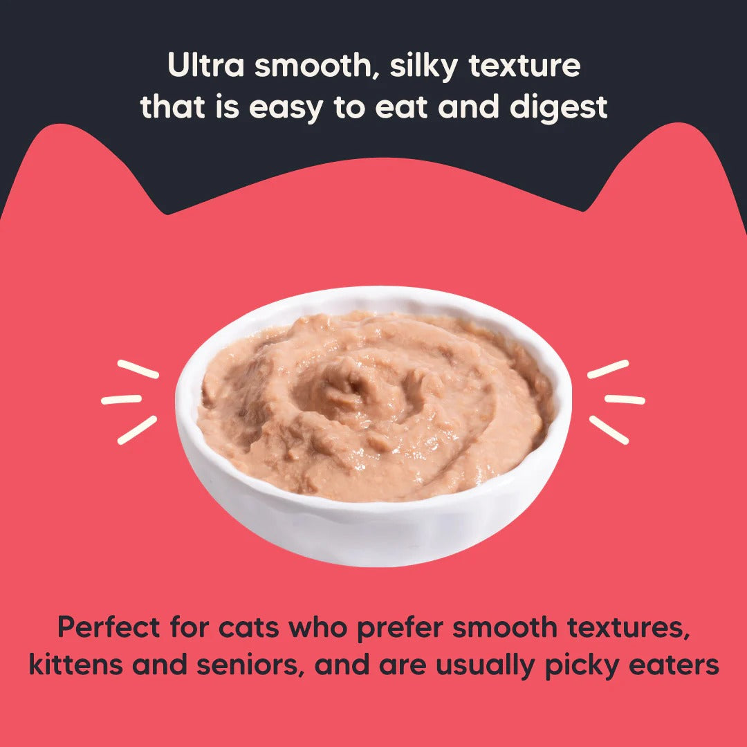 Meowsi Chicken Breast with Duck Mousse Wet Cat Food 80g