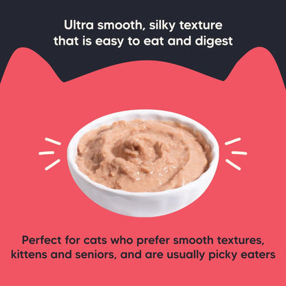 Meowsi Chicken Breast with Duck Mousse Wet Cat Food 80g