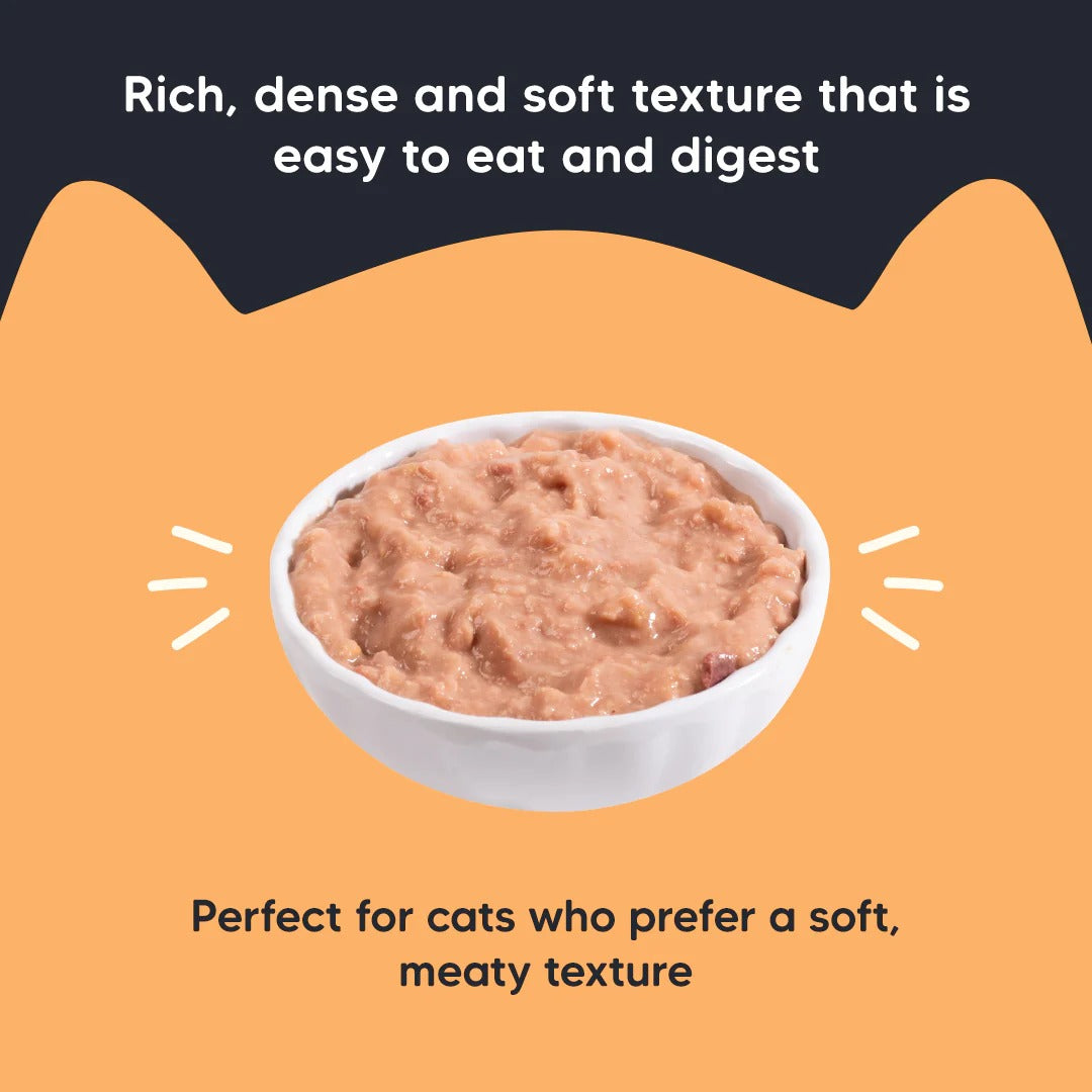 Meowsi Chicken Breast Pate Wet Cat Food Grain-Free 80g