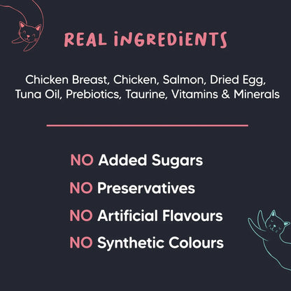 Meowsi Chicken Mousse Wet Food for Kittens 70g