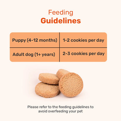 HUFT Yummy In My Tummy Coconut Cabana Dog Biscuits 200g