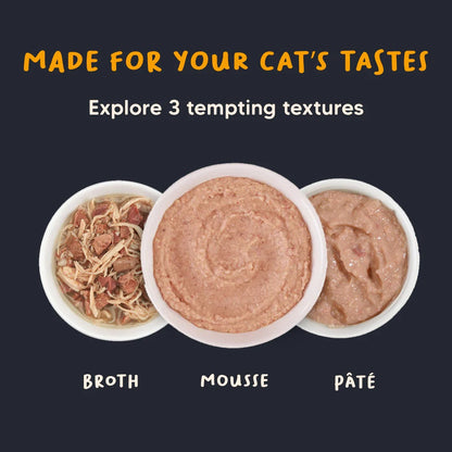 Meowsi Chicken Breast Mousse Wet Cat Food Grain-Free 80g
