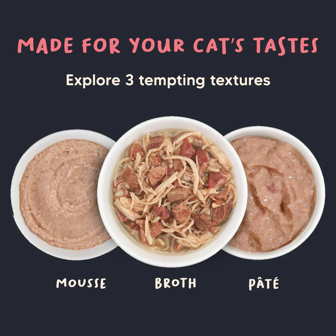 Meowsi Chicken Breast & Duck in Broth Wet Cat Food 80g