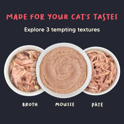 Meowsi Chicken Breast with Duck Mousse Wet Cat Food 80g