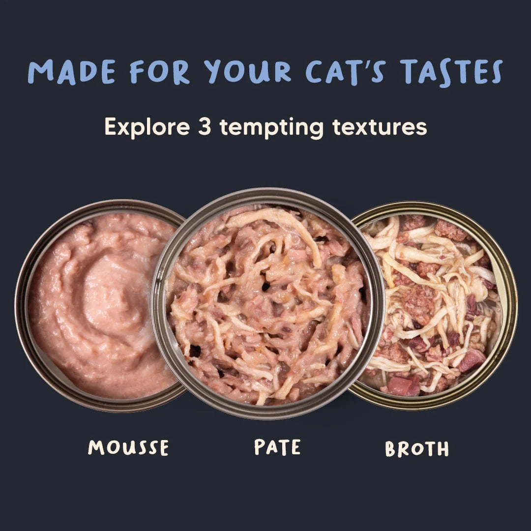 Meowsi Tuna & Chicken Pate Wet Cat Food Can 80g