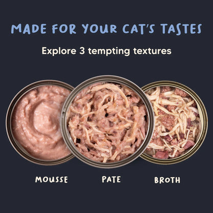 Meowsi Tuna & Chicken Pate Wet Cat Food Can 80g
