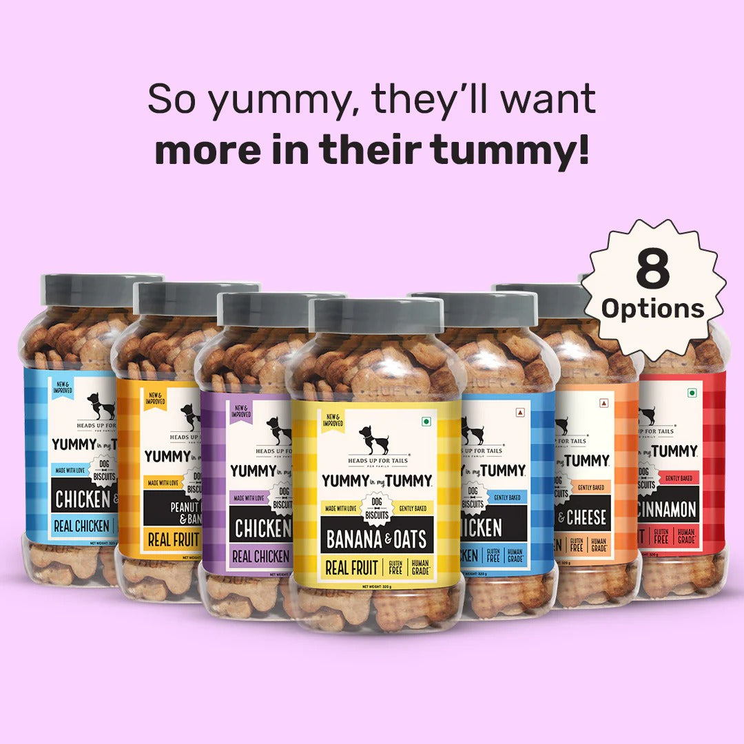 HUFT Yummy In My Tummy Chicken Liver Gluten-Free Biscuits