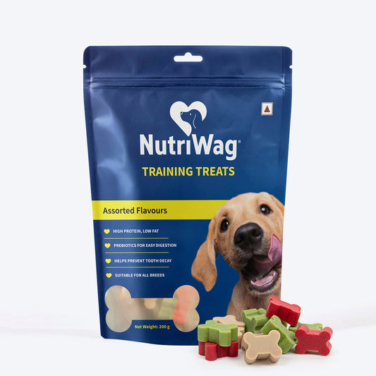 NutriWag Assorted Training Bites Treats For Dog - 200 gm