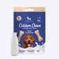 HUFT Calcium Chews Bite-Sized Bone Treats For Dog - Milk Flavour - 200 gm
