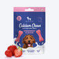 HUFT Calcium Chews Bite-Sized Bone Treats For Dog - Strawberry Flavour - 200 gm
